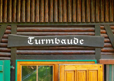 Turmbaude am Wallenburger Turm in Trusetal